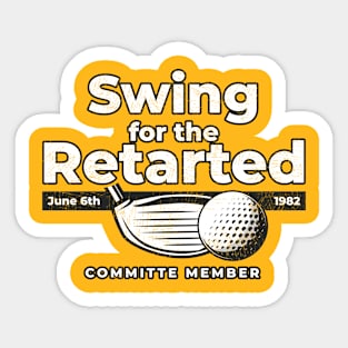 Funny Golf Sayings Sticker